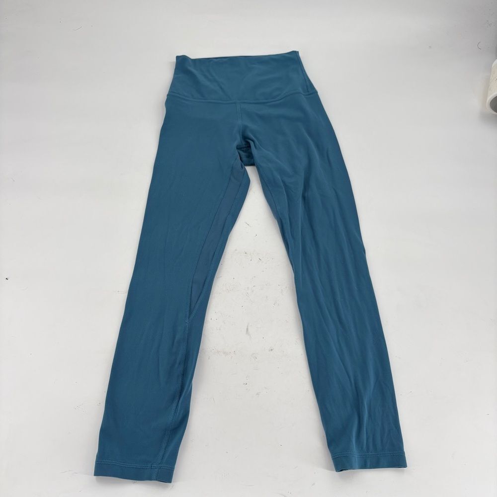 lululemon Teal Leggings 2 activewear trendy running fashion sports